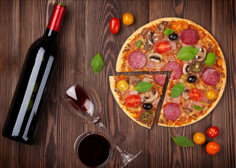 Vino con la pizza, why not?