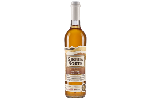 MEXICAN WHISKEY SINGLE BARREL MADE WITH NATIVE OAXACAN WHITE CORN - SIERRA NORTE