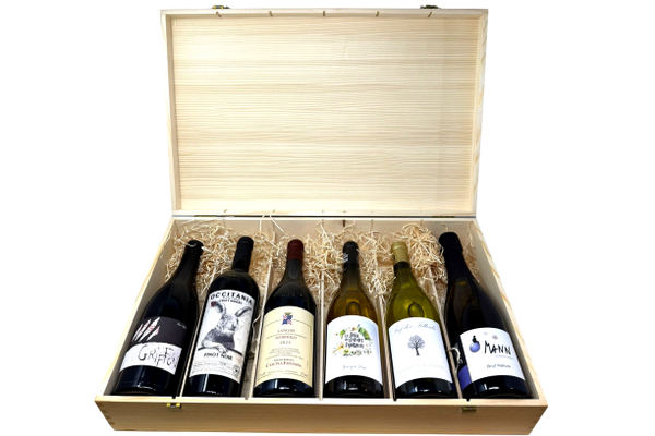 BEST SELLER TASTING BOX - 6 BOTTIGLIE + CASSETTA IN LEGNO IN REGALO