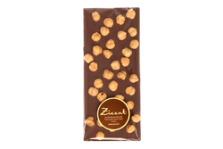 TAVOLETTA CIOCCOLATO FINISSIMO AL LATTE E NOCCIOLE INTERE 100 GR - ZICCAT