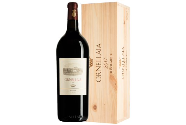 BOLGHERI SUPERIORE DOC "SOLARE" 6 LITRI 2017 CASSA LEGNO - ORNELLAIA