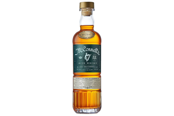 IRISH BLENDED WHISKY AGED 5 YEARS - J.&J. MC. CONNEL'S