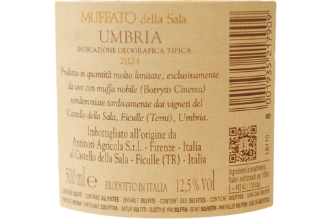 UMBRIA IGT "MUFFATO DELLA SALA" 2024 0,50 L - CASTELLO DELLA SALA