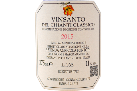 VINSANTO DEL CHIANTI CLASSICO DOC 2015 - FONTODI