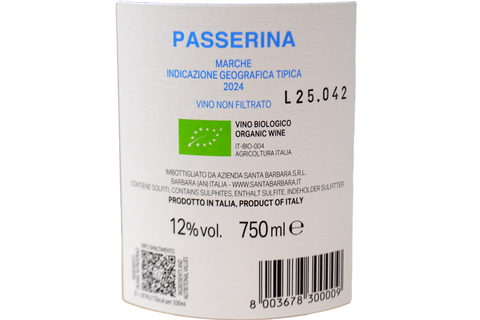 MARCHE IGT PASSERINA BIO 2024 - STEFANO ANTONUCCI