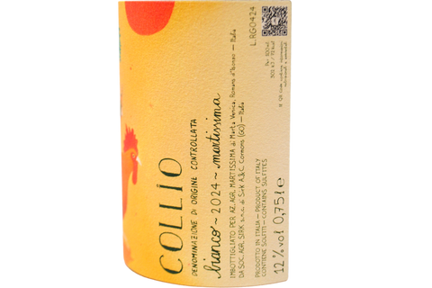 COLLIO DOC RIBOLLA GIALLA "MARTISSIMA" 2024  - AZ. AGRICOLA MARTISSIMA