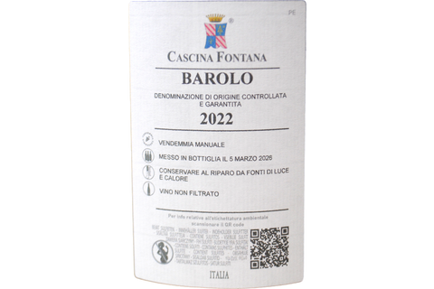 BAROLO DOCG 2022 MAGNUM - CASCINA FONTANA