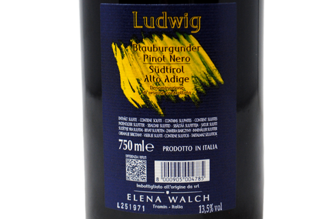 ALTO ADIGE - SÜDTIROL DOC PINOT NERO "LUDWIG" 2023 - ELENA WALCH