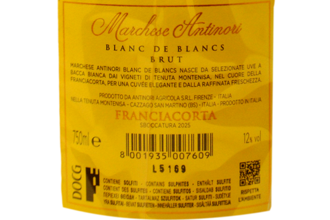 FRANCIACORTA BRUT BLANC DE BLANCS - TENUTA MONTENISA-ANTINORI