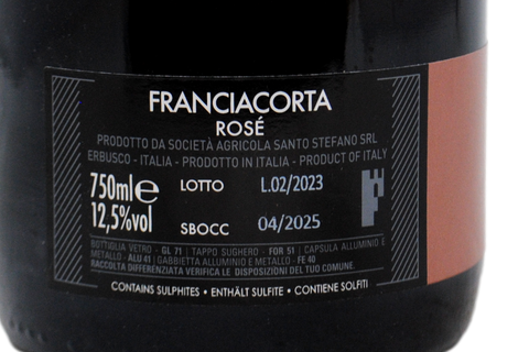 FRANCIACORTA DOCG BRUT ROSÉ - BARBALONGA