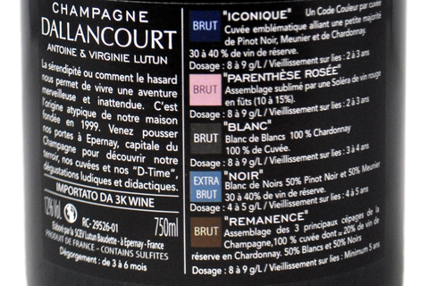 CHAMPAGNE BRUT ROSÉ "PARENTHESE ROSÉE" - DALLANCOURT