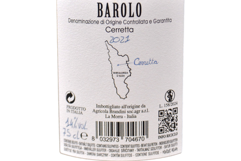 BAROLO DOCG "CERRETTA" 2021 - AGRICOLA BRANDINI
