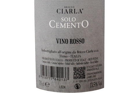 NEBBIOLO "SOLO CEMENTO" 2024 - BRICCO CIARLA