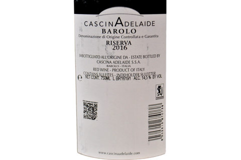 BAROLO RISERVA DOCG "PER ELEN" 2016 - CASCINA ADELAIDE