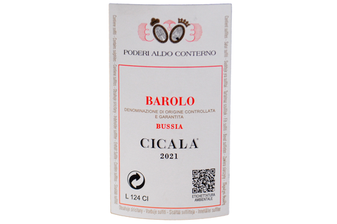 BAROLO DOCG BUSSIA “CICALA” 2021 - ALDO CONTERNO