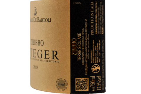 BIANCO TERRE SICILIANE IGT BIOLOGICO "BIANCO INTEGER" 2023 - MARCO DE BARTOLI