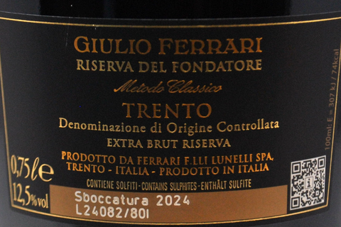 Trento Doc Réserve du Fondateur "Giulio Ferrari" 2008 - Ferrari