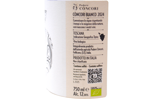 TOSCANA IGT CHENIN BLANC BIO 2024 - PODERE CONCORI