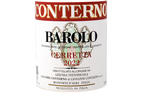 BAROLO DOCG "CERRETTA" 2022 - GIACOMO CONTERNO