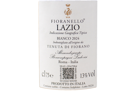 Latium Blanc Igt "Fioranello" 2016 - Domaine Fiorano