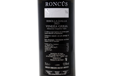 RIBOLLA GIALLA VENEZIA GIULIA IGT 2023 - RONCÚS