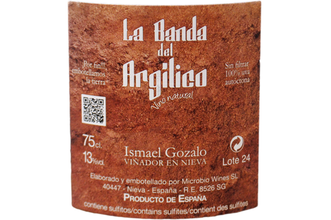 SPAGNA VINO BIANCO "LA BANDA DEL ARGILICO" 2024 - MICROBIO WINES