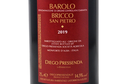 BAROLO DOCG "BRICCO SAN PIETRO" 2019 - DIEGO PRESSENDA