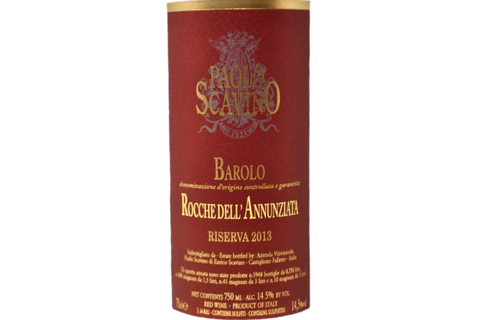 BAROLO DOCG "RISERVA ROCCHE ANNUNZIATA" réserve 2013 - PAOLO SCAVINO