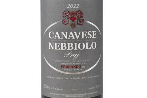 CANAVESE NEBBIOLO DOC "PRAJ" 2022 - FERRANDO