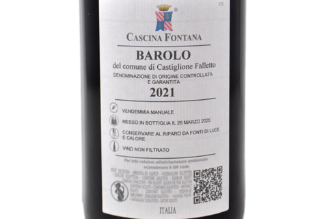 BAROLO DOCG "DEL COMUNE DI CASTIGLIONE FALLETTO" 2021 - CASCINA FONTANA