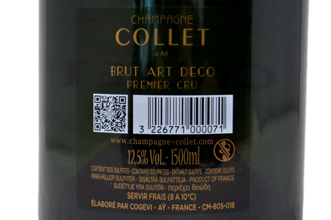 CHAMPAGNE BRUT AŸ PREMIER CRU "ART DÉCO" MAGNUM - CHAMPAGNE COLLET