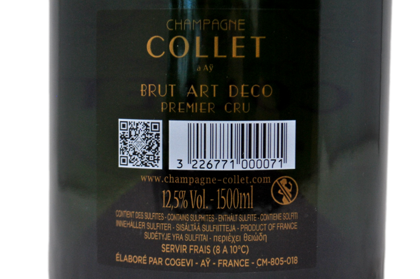 CHAMPAGNE BRUT AŸ PREMIER CRU "ART DÉCO" MAGNUM - CHAMPAGNE COLLET
