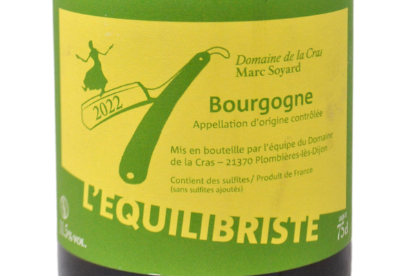 BOURGOGNE BLANC "L'EQUILIBRISTE" 2022 - MARC SOYARD