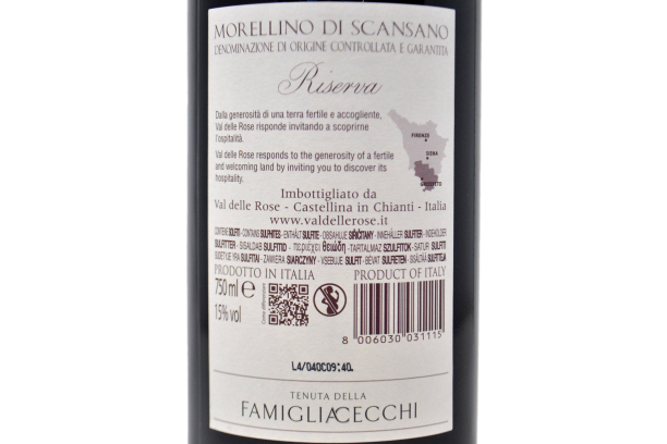 MORELLINO DI SCANSANO DOCG RISERVA "POGGIO AL LEONE" 2021 - VAL DELLE ROSE