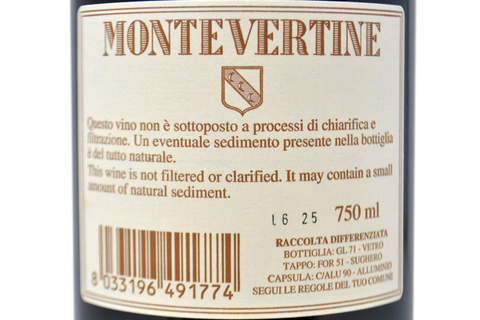TOSCANA ROSSO IGT "MONTEVERTINE" 2022 - MONTEVERTINE