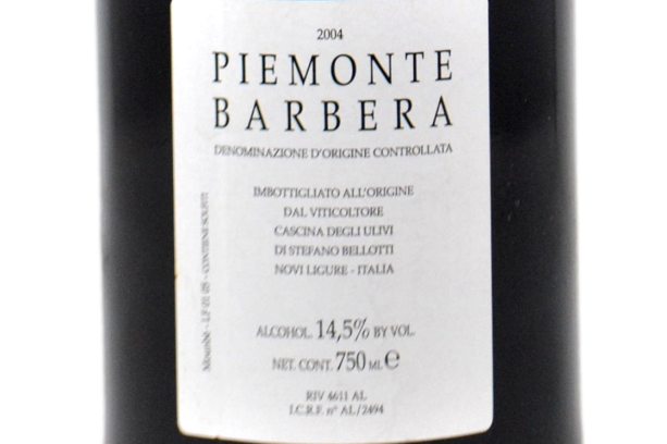 BARBERA PIEMONTE DOC BIODINAMICO "MOUNBÈ" 2004 - CASCINA DEGLI ULIVI