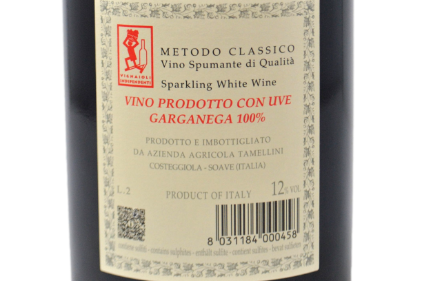 METODO CLASSICO EXTRA BRUT MILLESIMATO 2021 - TAMELLINI