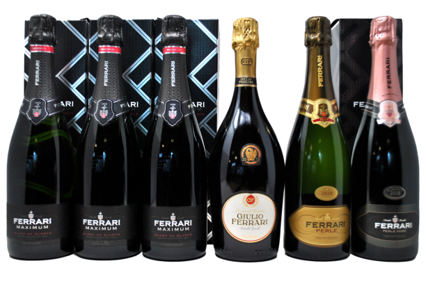 FERRARI TASTING BOX - 6 BOTTIGLIE