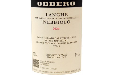 LANGHE NEBBIOLO DOC 2024 - ODDERO