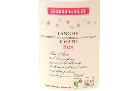 LANGHE ROSATO DOC "ROSA D'AGOSTO" 2024 - ODDERO