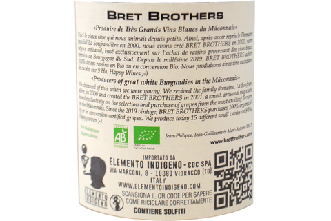 MACON CHARDONNAY "CLIMAT LES CRAYS" 2022 - BRET BROTHERS