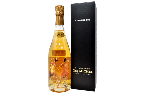 CHAMPAGNE BRUT MILLÉSIME 2000 VINOTHEQUE "PARIS FOLIES" - GUY MICHEL ET FILS