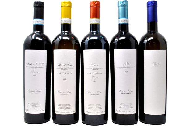 ERMANNO COSTA TASTING BOX "IL CUORE DEL ROERO" - 5 BOTTIGLIE