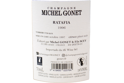 RATAFIA 100% PINOT NOIR 1996 - MICHEL GONET
