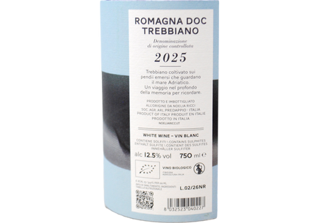 ROMAGNA DOC TREBBIANO BIO "BRO'" 2025- NOELIA RICCI