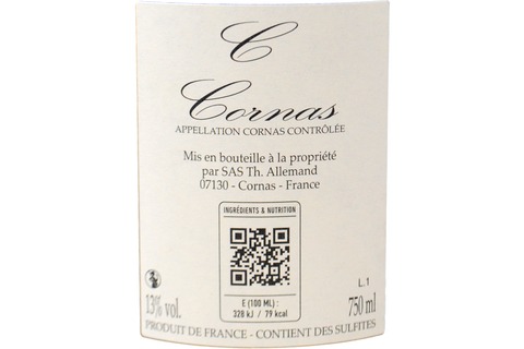 CORNAS "CUVÉE C" 2022 - THIERRY ALLEMAND