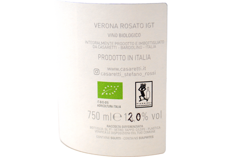 VERONA ROSATO IGT BIO "CORV N' ROSES" 2024 - CASARETTI
