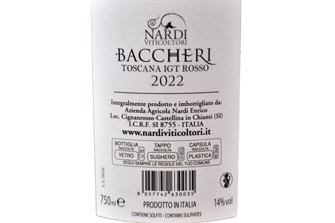 CHIANTI CLASSICO DOCG 2017 - VIGNERONS NARDI