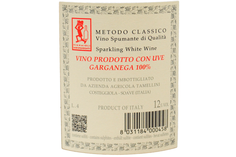 METODO CLASSICO EXTRA BRUT MILLESIMATO 2020 - TAMELLINI