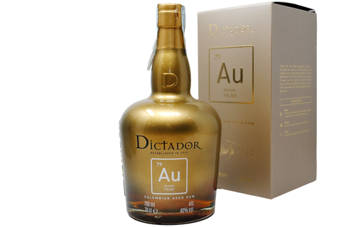COLOMBIAN AGED RUM "79 AU - AURUM 196.967" - DICTADOR COLOMBIA